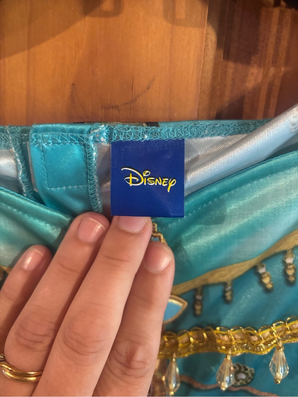 Girls Disney Jasmine Costume - Picture 3 of 3
